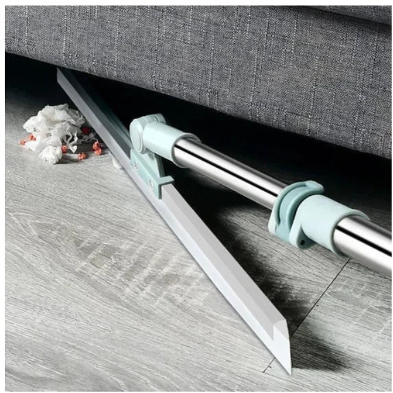 Rodo e Vassoura de Silicone com Cabo Telescópico