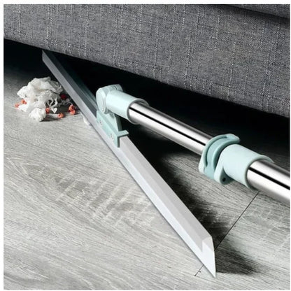 Rodo e Vassoura de Silicone com Cabo Telescópico