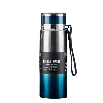 Garrafa Térmica Inox 1L – Mantém Quente ou Gelado por Muito Mais Tempo