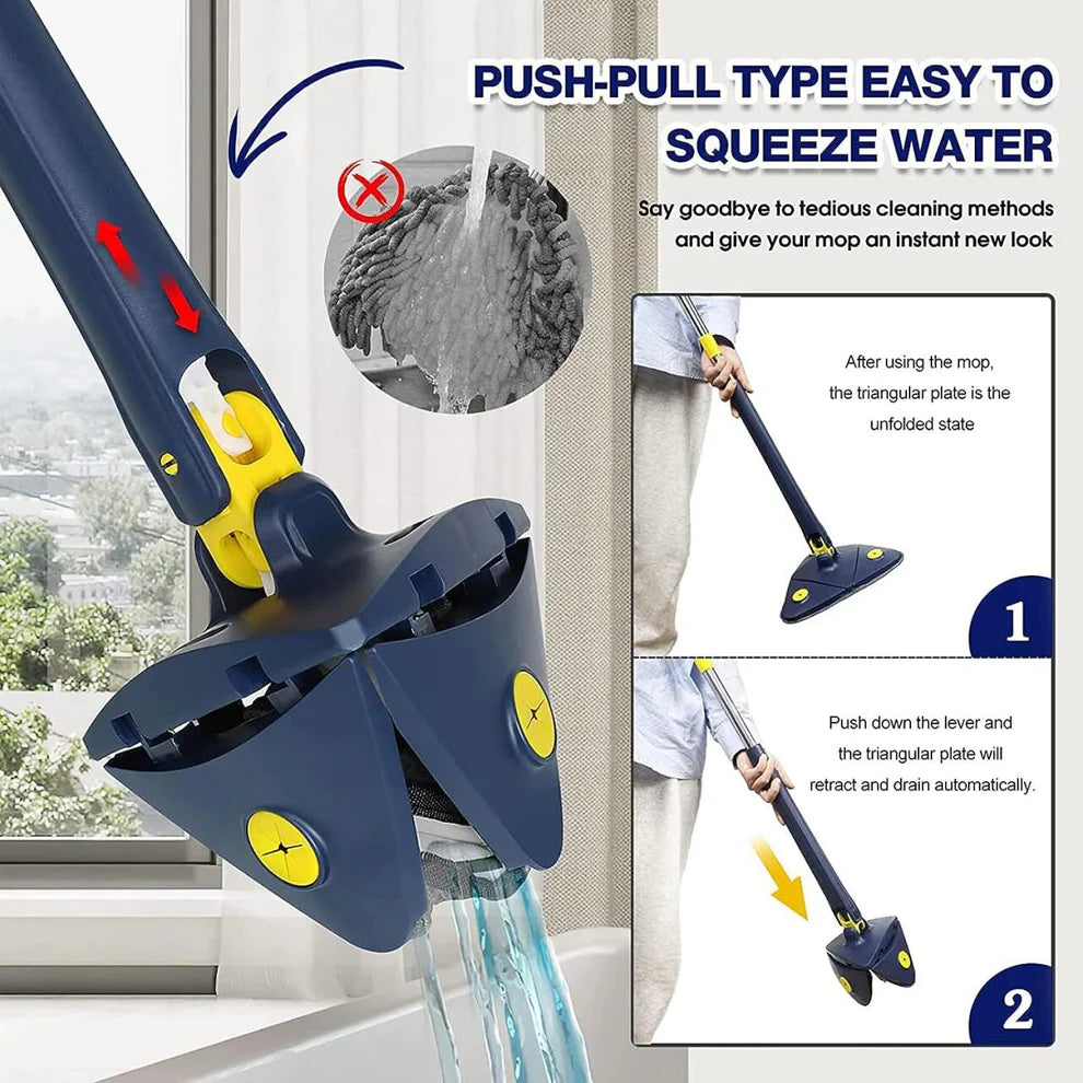 Mopa Triangular Giratória 360º